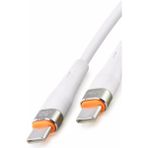 Zipax Xiaomi Redmi Note 7 8 8t 9 9s Pro Type-C Hızlı Şarj Kablosu 120W - SBZ-CL39T - Beyaz