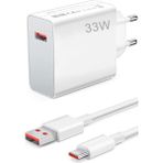 Zipax Zipax General Mobile Gm 20 21 Plus 21 Pro Hızlı Şarj Aleti Type-C 33W - SB-SG37 - Beyaz