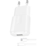 Zipax Zipax General Mobile Gm 20 21 Plus 21 Pro Type-C Hızlı Şarj Aleti Set 2.0A - SNX-S20T - Beyaz