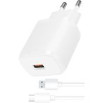 Zipax Zipax General Mobile Gm 20 21 Plus 21 Pro Type-C Hızlı Şarj Aleti Set 3.4A - SNX-S30T - Beyaz