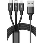 Zipax Zipax Xiaomi Mi 5x 6x 6 6 Ceramic A1 A2 A3 Şarj Kablosu 3in1 - SBZ-CL99 - Beyaz