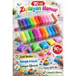 Zıplayan Hamur Ozan Kil 90 gr 12 Adet Hava Ile Kuruyan Hamur Kil