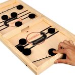 Zıplayan Satranç Hokey Oyunu Sapan Tahta Oyunu Ebeveyn-Çocuk Etkileşimli Oyunu 2 Oyunculu Masaüstü Oyunları Masa Üstü Oyunu Kapalı Pa Oyunu