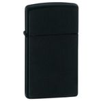 Zippo 1618 Slim Black Matte Çakmak