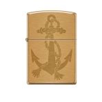 Zippo 204B-123981 Anchor Design Çakmak