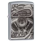 Zippo 207 Harley Davidson Motor Flag Çakmak