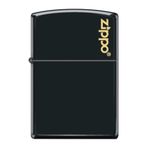 Zippo 218-067278 Mat Siyah Logo Çakmak