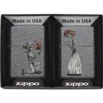 Zippo 28987 Iron Stone Couple Çakmak
