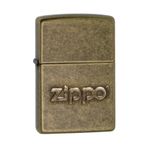 Zippo 28994 Çakmak Stamp Antiqued Brass