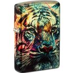 Zippo 46145 48458 Colorful Tiger Design Çakmak