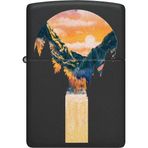 Zippo 48676 Mountain Waterfall Design Çakmak