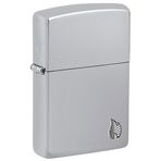 Zippo Armor® Flame Dizayn Çakmak - High Polish Chrome