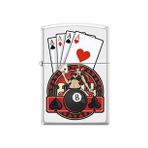 Zippo Beyaz Poker Kadın Woman 214-001935 Çakmak