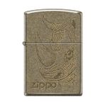 Zippo Big Five Rhino Head Çakmak - 201FB-048991