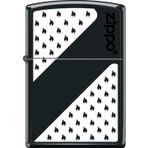 Zippo Black And White Design Çakmak