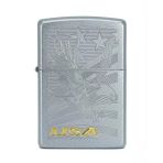 Zippo Bold Eagle Satin Chrome Dizayn Çakmak