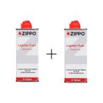 Zippo Çakmak Gazı 2 Li Set 125 ml Benzinli Yakıt ile Taşınabilir ve Şık Tasarım