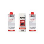 Zippo Çakmak İkmal Seti 2 Bidon Benzin 1 Fitil Set6