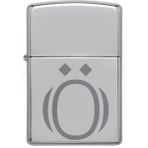 Zippo Çakmak O Harf Gümüş Gri
