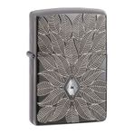 Zippo Carved Leaves Dizayn Armor® Kasa Çakmak