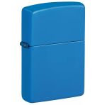 Zippo Classic Sky Blue Matte - Gök Mavi Dizayn Çakmak