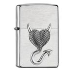 Zippo Devil Heart Dizayn Cakmak