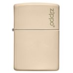Zippo FLAT SAND LOGO 49453ZL (2-2) Çakmak