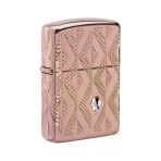 Zippo Geometrıc Dıamond Pattern 49702 (9-3) Çakmak Vitrin