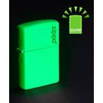 Zippo Glow İn The Dark Logo Design Çakmak