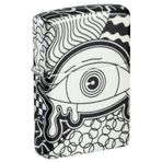 Zippo Glow In The Dark Matte Psychedelic Eye Dizayn Çakmak