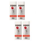 Zippo Kırmızı Çakmak Taşı 2460N 6 Orijinal Çakmak Taşı (4 Adet)
