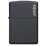 Zippo Orijinal Black Matte Logolu 218ZL Çakmak
