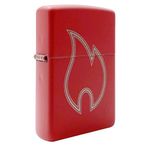 Zippo Red Flame Dizayn Çakmak