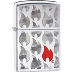 Zippo Red Flame In Flames Dizayn Çakmak