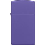 Zippo Slim Mor-Purple Matte Dizayn Çakmak