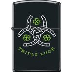 Zippo Triple Luck Design Çakmak