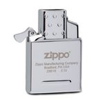 Zippo Unisex'in Bütan Çakmak Ekleme-Çift Torch, Krom, Bir Boyut