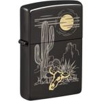 Zippo Western Design Çakmak - Füme
