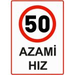 ZiPrinter 50 Azami Hız Isg Uyarı Levhası Pvc A4 21X30 cm - 21 x 30 cm