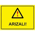 ZiPrinter Arızalı! Isg Uyarı Levhası Pvc A4 21X30 cm - 21 x 30 cm