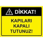 ZiPrinter Bu Fabrika 24 Saat Sesli Kamera ile Izlenmektedir Isg Uyarı Levhası Pvc A5 15X21 cm - 15 x 21 cm