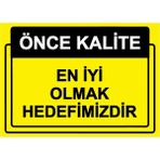 ZiPrinter Önce Kalite. En Iyi Olmak Hedefimizdir Isg Uyarı Levhası Pvc A5 15X21 cm - 15 x 21 cm