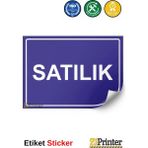 ZiPrinter Satılık Isg Uyarı Levhası Etiket 15X21 cm - 15 x 21 cm - Etiket Sticker