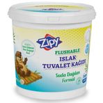 Zipy Islak Tuvalet Kağıdı, 500 Adet, Suda Çözünebilir, Aloe Vera ve Bitkisel Özlü, Paraben İçermeyen, Hassas Ciltler İçin