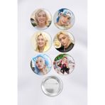 ZipZap Felix Stray Kids KPOP Çanta Süsü Rozet İğneli Buton Rozet Seti (6 ADET)