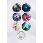 ZipZap Hollow Knight Video Oyun Çanta Süsü İğneli Buton Rozet Seti (6 ADET)