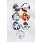 ZipZap I.N Stray Kids KPOP Çanta Süsü Rozet İğneli Buton Rozet Seti (6 ADET)