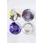 ZipZap Nikolai Gogol Bungou Stray Dogs Çanta Süsü Rozet İğneli Buton Rozet Seti (3 adet)