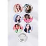 ZipZap TWICE Çanta Süsü Rozet İğneli Buton Rozet Seti (6 ADET) Nayeon Sana Tzuyu Momo Mina Jihyo