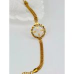 Zirkon Taşlı Çelik Çelik Bileklikler 17 + 4 Cm - Kbl0360